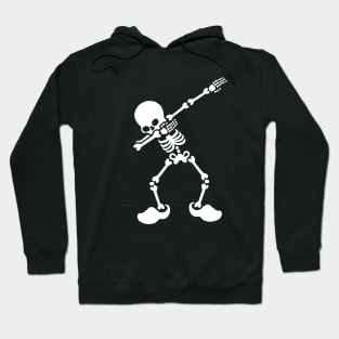 Dab dabbing skeleton Dutch clogs Holland the Netherlands Hoodie